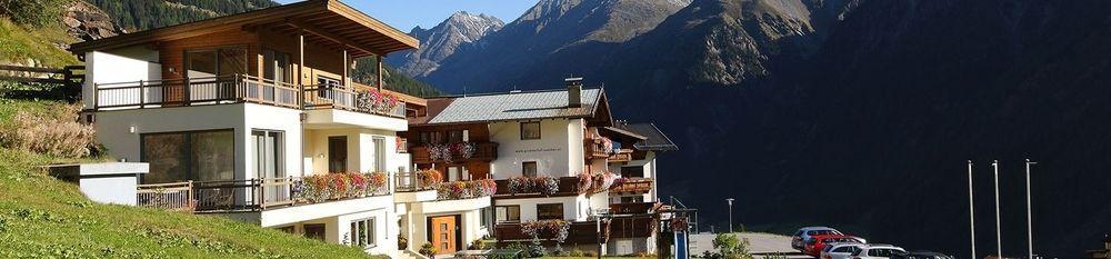 Pension Gruenerhof Solden Exterior photo